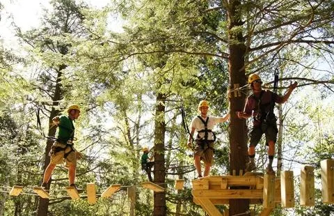 Canopy Challenge Course at Fall Creek Falls State Park