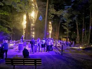 Foresta Lumina au Parc de la Gorge de Coaticook