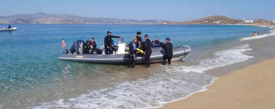 Blue Fin Divers Naxos Greece