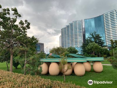 "Flip-flops on eggs"