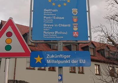 Center Point Of Eu (after Brexit)