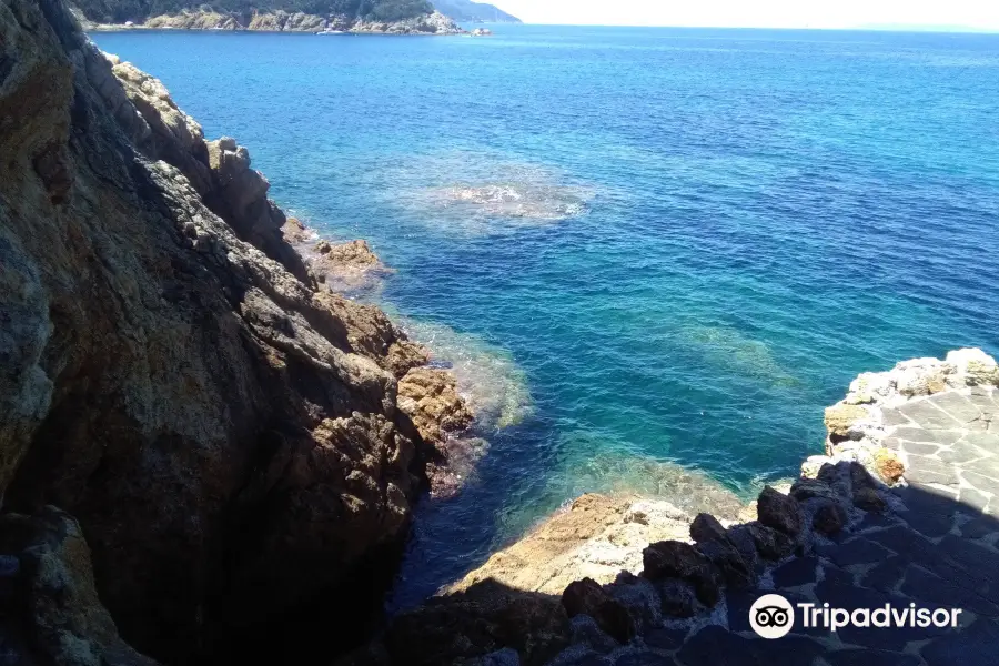 Walking trail to Spiaggia della Biodola