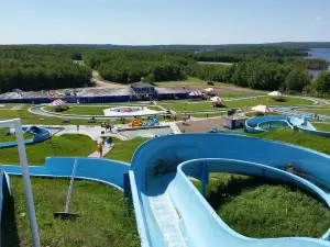 The Superslides at Kenosee Lake