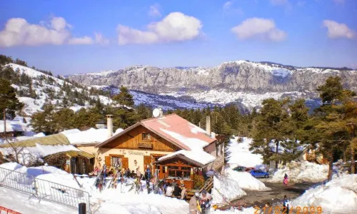The station Audibergue - The Moulière