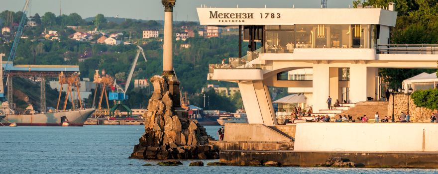 Monument to the Sunken Ships in Sevastopol