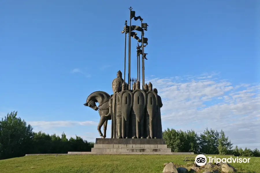 Monument In Memory of the Ledovoye Battle