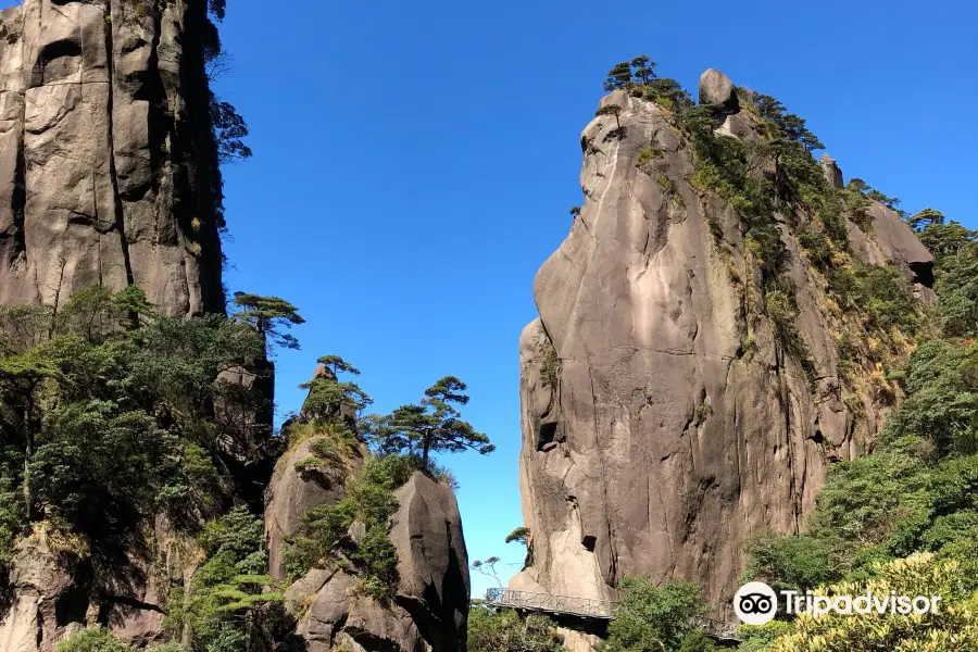 Shigu Ridge of Sanqing Mountain