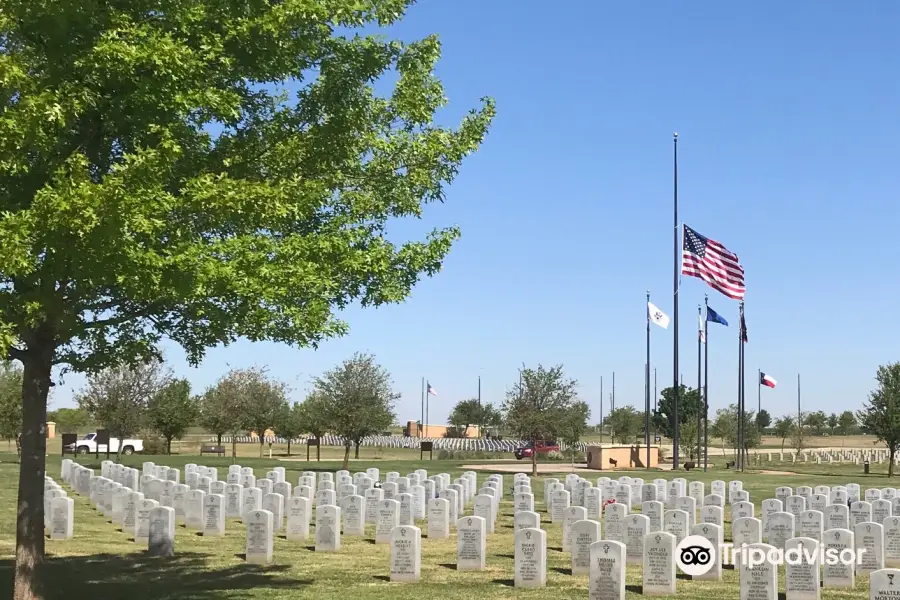 The Texas State Veterans Cemetery at Abilene