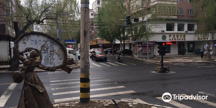 North Korea Minsu Fengqing Street