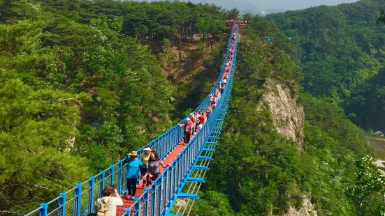 Wonju Sogeumsan Mountain Suspension Bridge