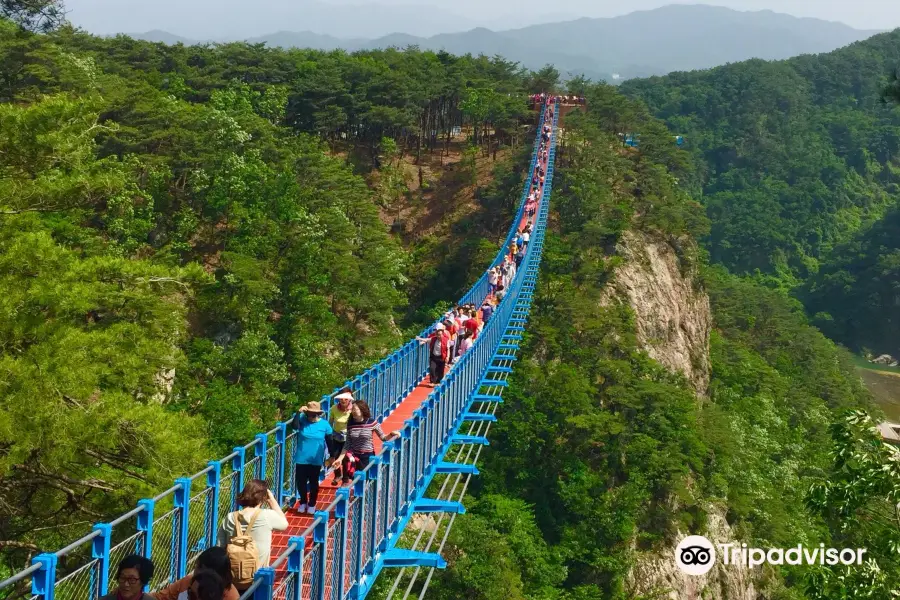 Wonju Sogeumsan Mountain Suspension Bridge