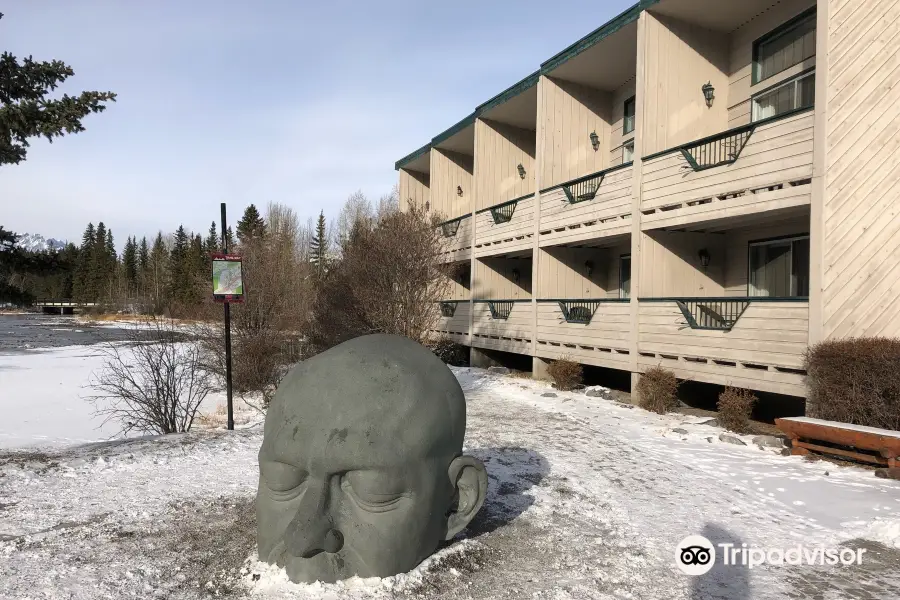 Big Head Sculpture