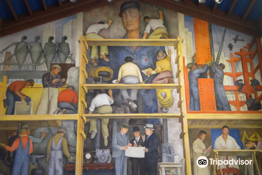 Diego Rivera Pan American Unity Mural