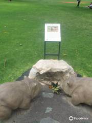 Wombat Statues - Moonta