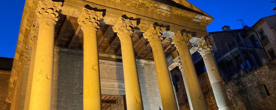 Roman temple of Vic