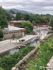 Sunken Gardens at Lava Hot Springs