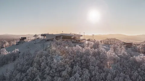 Ski Bromont attraction in Квебек