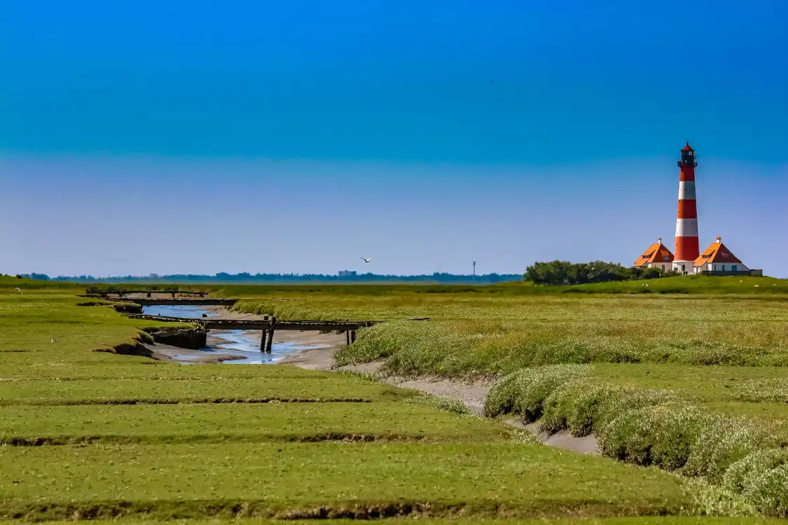 Hotels in der Nähe von Leuchtturm Westerheversand