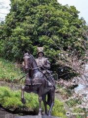 Statue of Kato Yoshiaki on Horseback