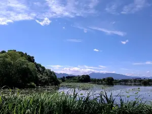 瓢湖水きん公園