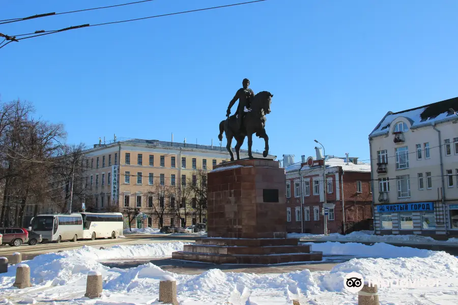 Monument to the Prince Oleg Ryazanskiy