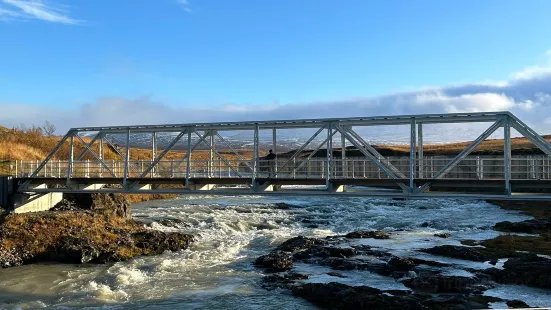 Hrútey Island in Blanda River