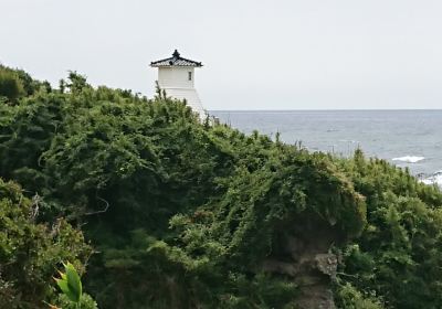 Old Fukuura Lighthouse--Oldest Wooden Lighthouse in Japan