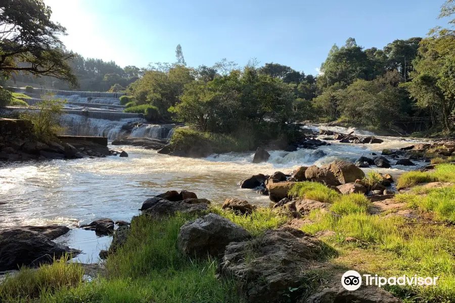 Municipal Park Waterfall Jaguari