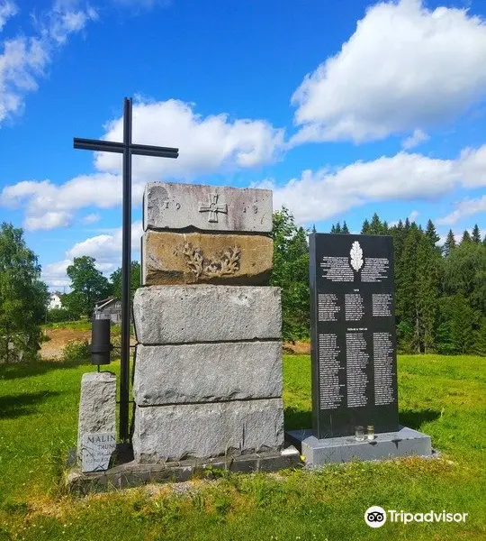 Monument to Local Finnish Soldiers Who Died in 1918