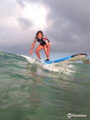 하와이안 스타일 서핑