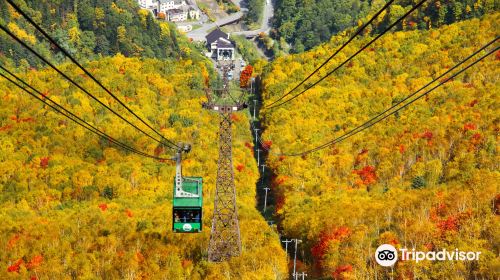 大雪山層雲峽 黑岳口纜車 層雲峽站