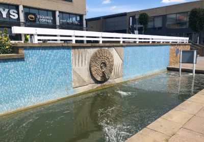 Seven reliefs/mosaics by William Mitchell