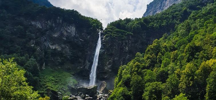 Foroglio waterfall
