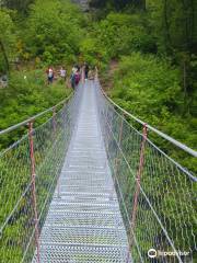 Ponte Tibetano della val Sorda