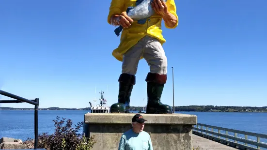 Fisherman Statue