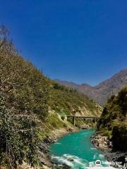 Ganga-Sacred confluence of river Alaknanda & Bhagirathi RIvers