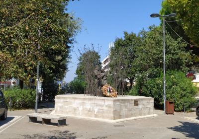 Statue di Giuseppe Garibaldi e Anita