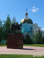 Памятник российскому императору Петру Великому и князю Александру Меншикову