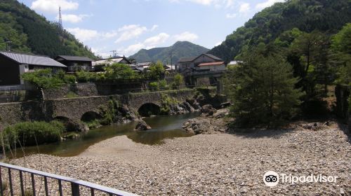 トロッコ軌道跡