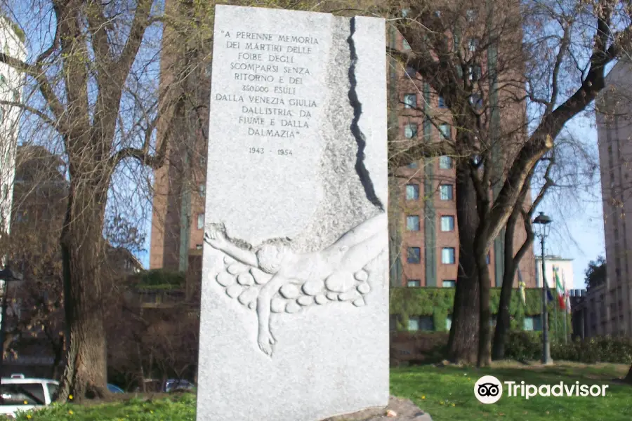 Monumento Ai Martiri Delle Foibe e Agli Esuli Istriani, Fiumani e Dalmati