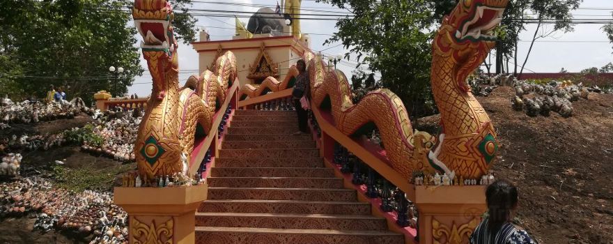 Wat Pa Kham Hua Chang: Temple of the Elephants, North of Khon Kaen City