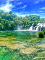 National Park Krka Waterfalls