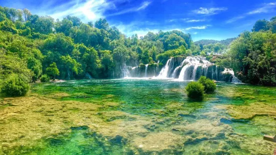 National Park Krka Waterfalls
