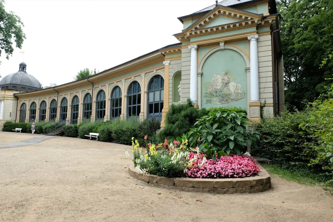 Hotels near Wandelhalle mit Trinkbrunnen