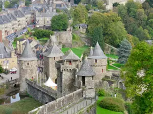 Château de Fougères, la plus grande forteresse médiévale dEurope