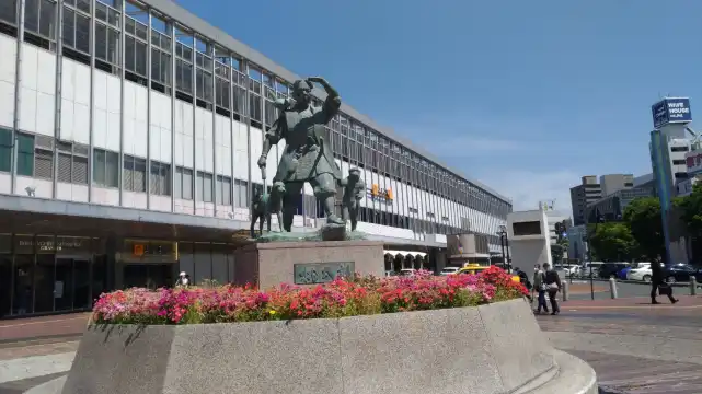 鄰近桃太郎像的酒店