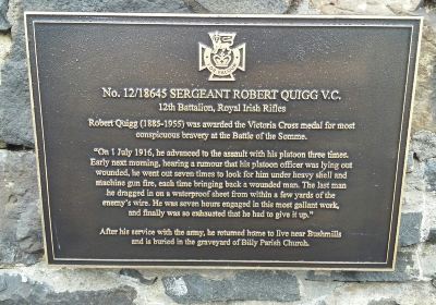 Robert Quigg VC memorial