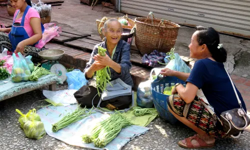 Luang Prabang morning market