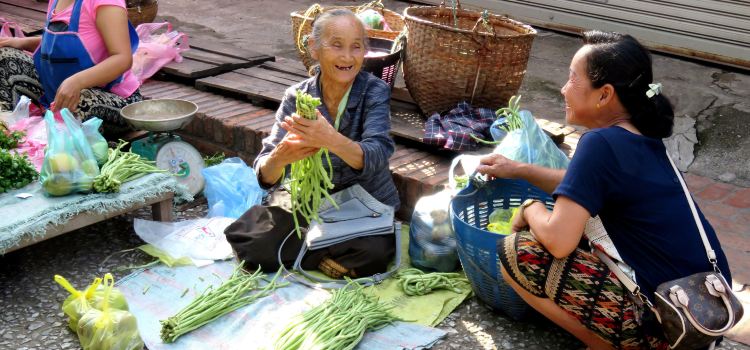 Luang Prabang morning market