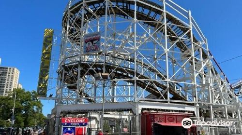 The Cyclone Roller Coaster Coney Island NY
